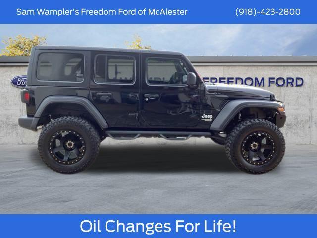 used 2020 Jeep Wrangler Unlimited car, priced at $33,987