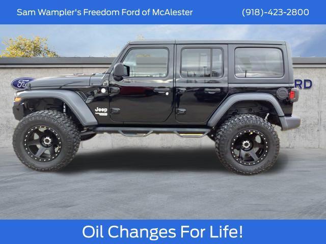 used 2020 Jeep Wrangler Unlimited car, priced at $33,987