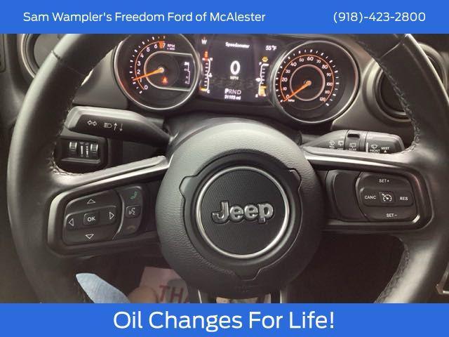 used 2020 Jeep Wrangler Unlimited car, priced at $33,987