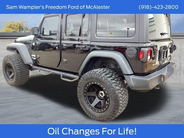 used 2020 Jeep Wrangler Unlimited car, priced at $33,987