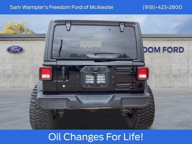 used 2020 Jeep Wrangler Unlimited car, priced at $33,987