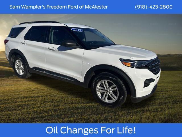 used 2022 Ford Explorer car, priced at $29,848