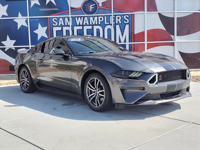 used 2018 Ford Mustang car, priced at $23,000