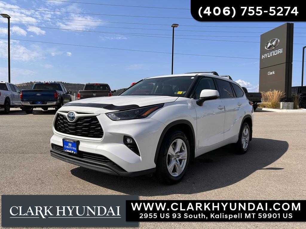 used 2022 Toyota Highlander Hybrid car, priced at $37,462