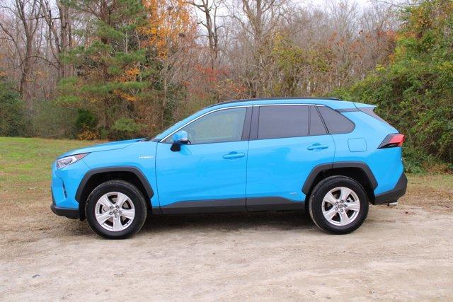 used 2021 Toyota RAV4 Hybrid car, priced at $28,000