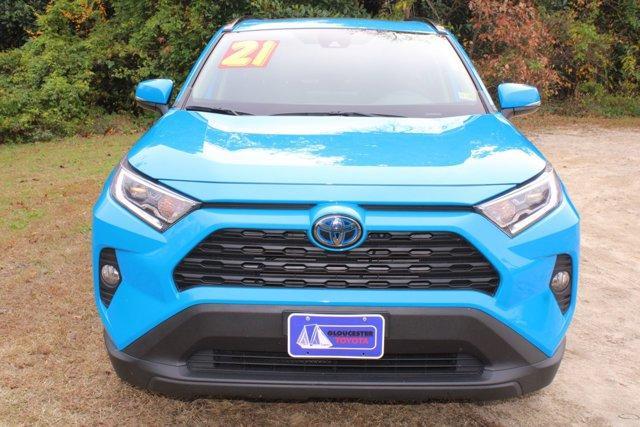 used 2021 Toyota RAV4 Hybrid car, priced at $28,000