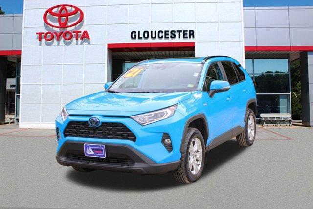 used 2021 Toyota RAV4 Hybrid car, priced at $29,500