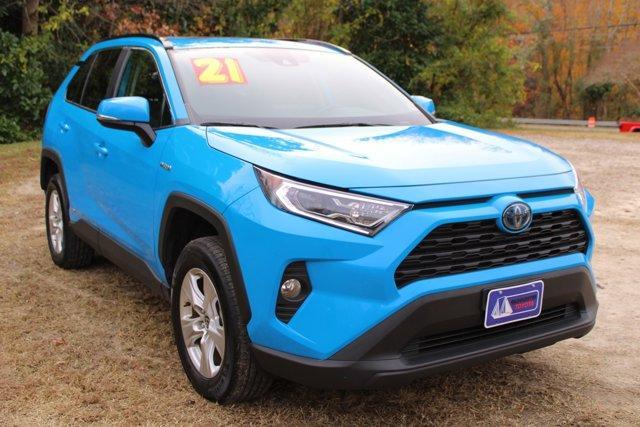 used 2021 Toyota RAV4 Hybrid car, priced at $28,000