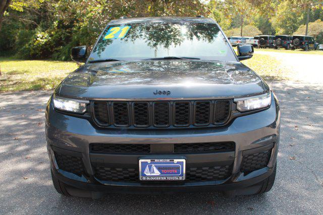 used 2021 Jeep Grand Cherokee L car, priced at $27,999