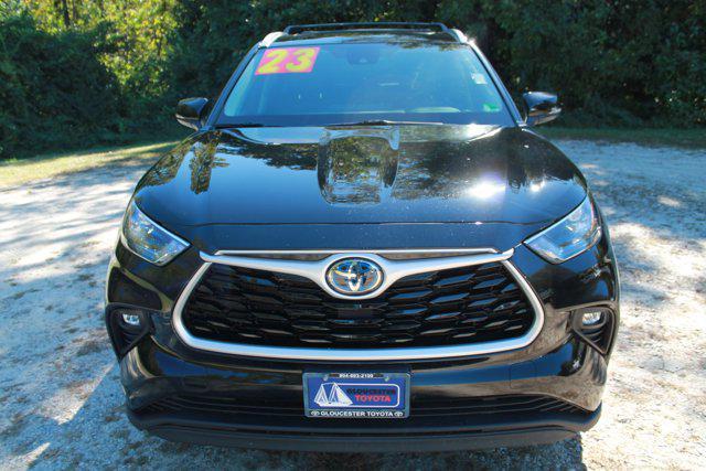 used 2023 Toyota Highlander Hybrid car, priced at $35,750