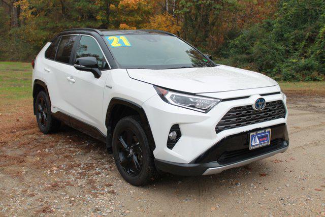 used 2021 Toyota RAV4 Hybrid car, priced at $26,500