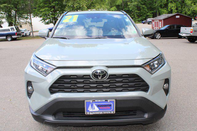 used 2021 Toyota RAV4 car, priced at $30,500