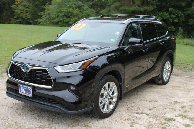 used 2023 Toyota Highlander Hybrid car, priced at $46,987