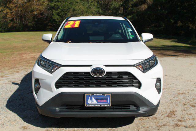 used 2021 Toyota RAV4 car, priced at $21,987