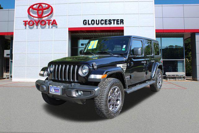 used 2021 Jeep Wrangler Unlimited car, priced at $25,750