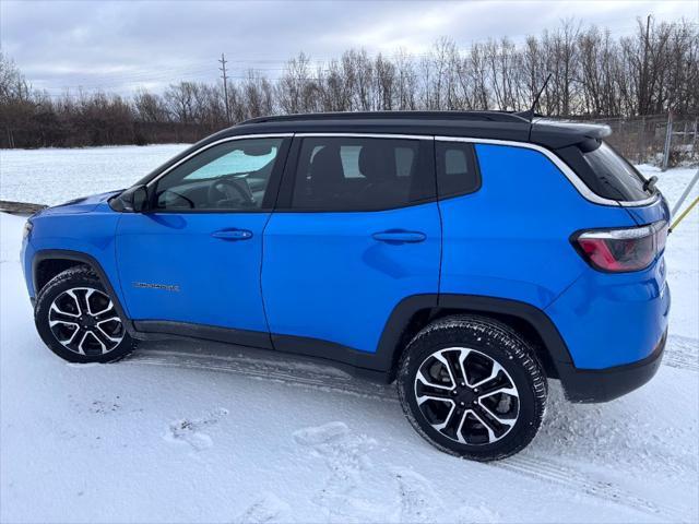 used 2023 Jeep Compass car, priced at $22,500