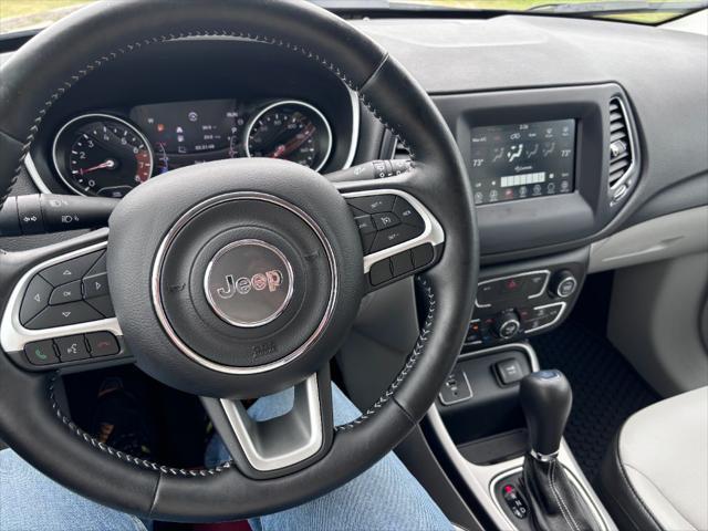 used 2021 Jeep Compass car, priced at $15,000