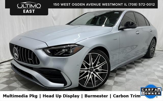 used 2023 Mercedes-Benz AMG C 43 car, priced at $53,800