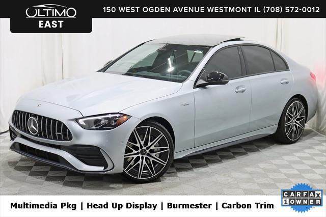 used 2023 Mercedes-Benz AMG C 43 car, priced at $49,980