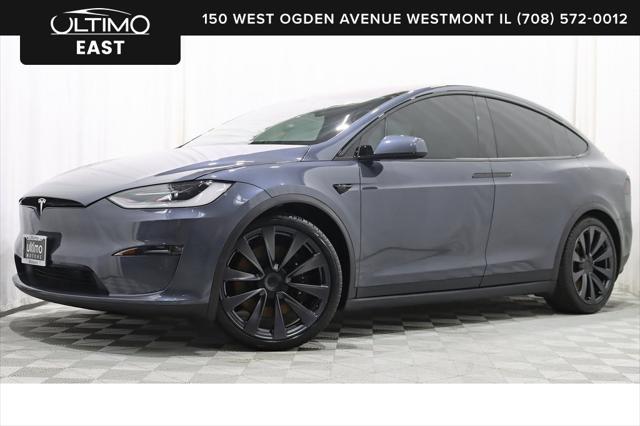 used 2022 Tesla Model X car, priced at $59,800