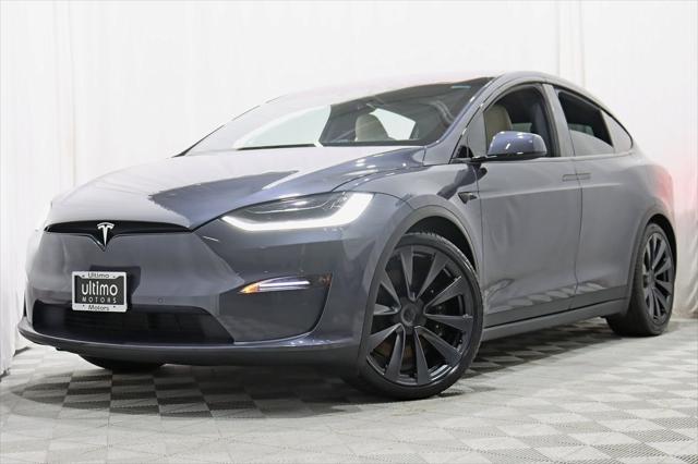 used 2022 Tesla Model X car, priced at $59,800