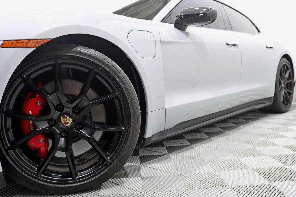 used 2024 Porsche Taycan car, priced at $119,800