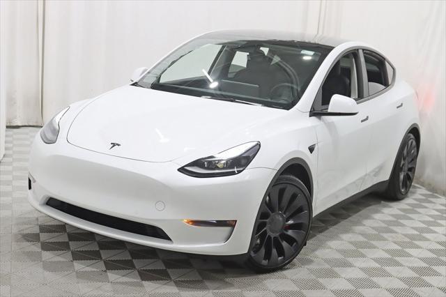 used 2022 Tesla Model Y car, priced at $33,800