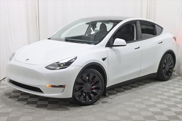 used 2022 Tesla Model Y car, priced at $33,800