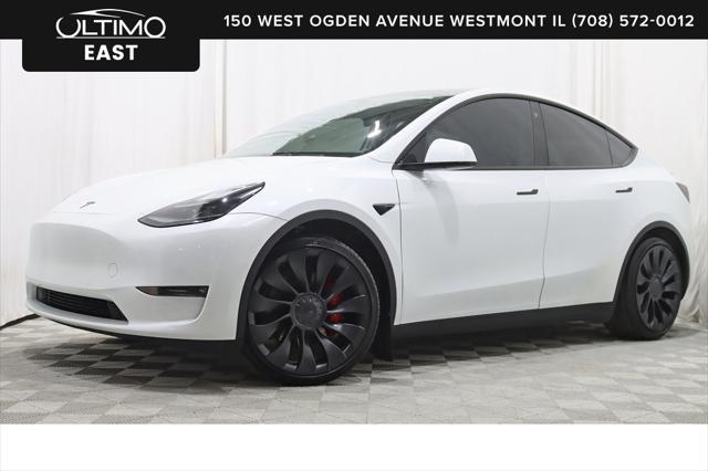 used 2022 Tesla Model Y car, priced at $33,800