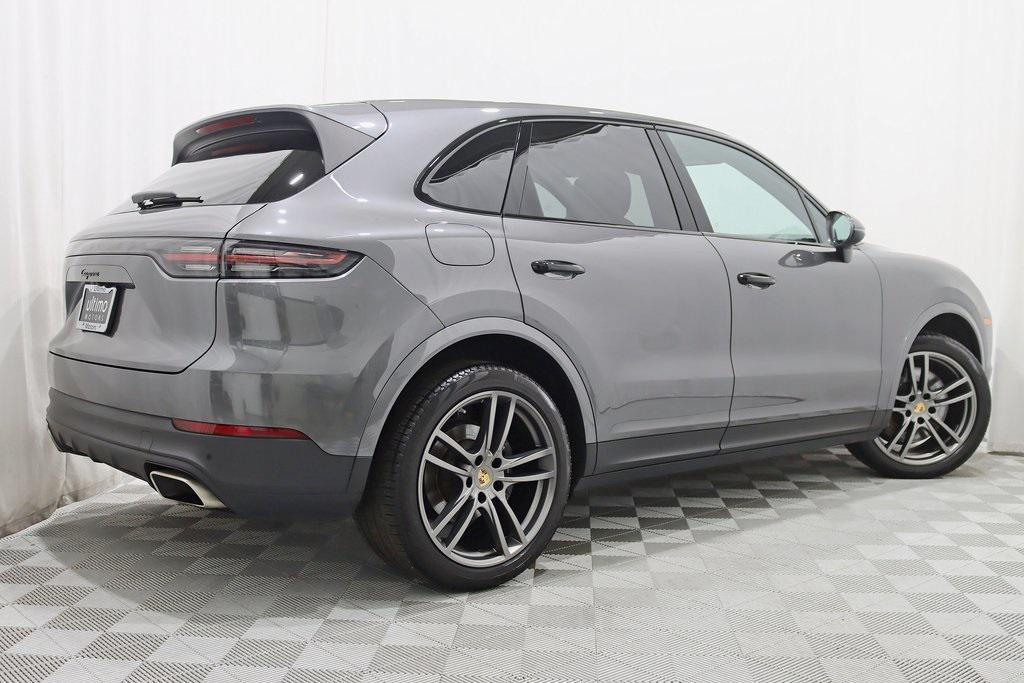 used 2022 Porsche Cayenne car, priced at $54,980