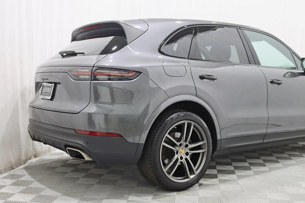 used 2022 Porsche Cayenne car, priced at $54,980
