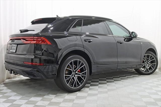 used 2021 Audi Q8 car, priced at $41,800