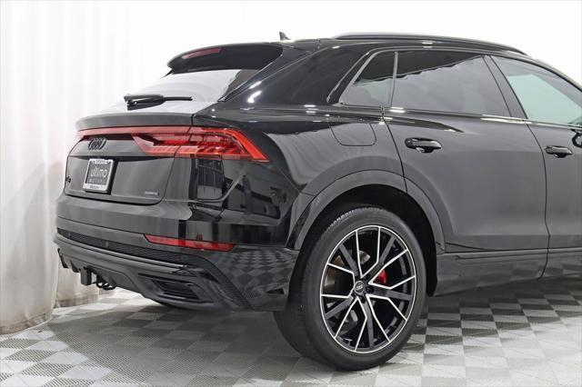 used 2021 Audi Q8 car, priced at $41,800