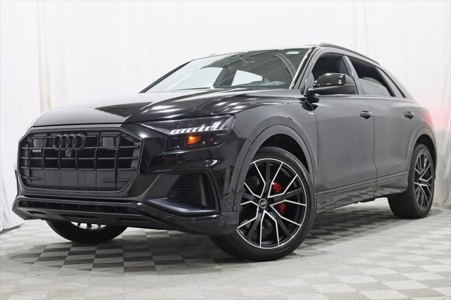 used 2021 Audi Q8 car, priced at $41,800