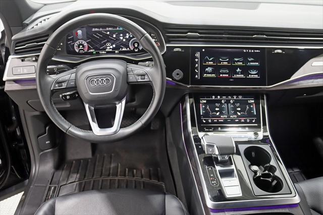used 2021 Audi Q8 car, priced at $41,800