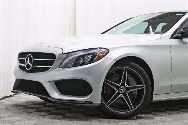 used 2017 Mercedes-Benz C-Class car, priced at $17,800