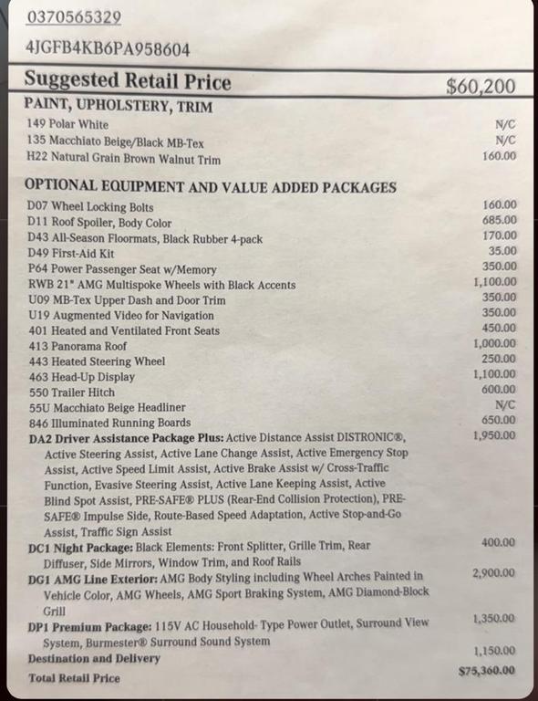 used 2023 Mercedes-Benz GLE 350 car, priced at $55,800