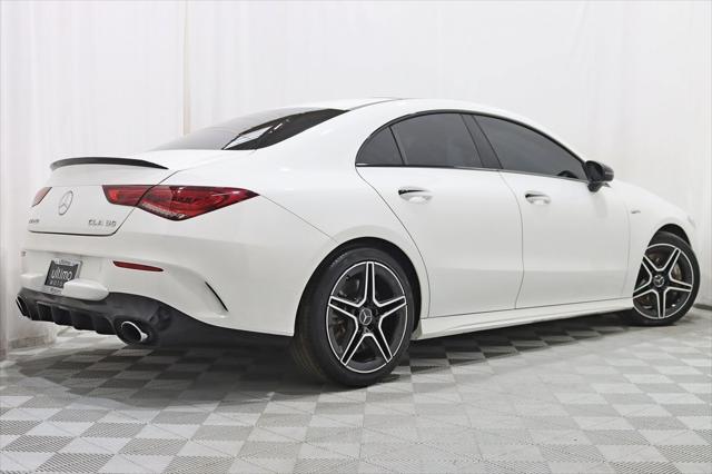 used 2022 Mercedes-Benz AMG CLA 35 car, priced at $35,980