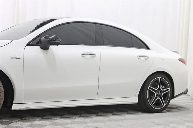 used 2022 Mercedes-Benz AMG CLA 35 car, priced at $35,980