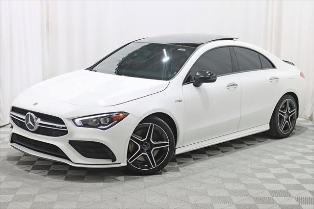 used 2022 Mercedes-Benz AMG CLA 35 car, priced at $35,980