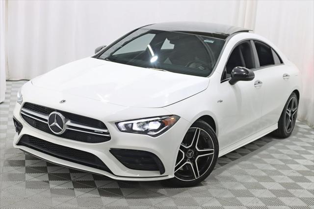 used 2022 Mercedes-Benz AMG CLA 35 car, priced at $35,980