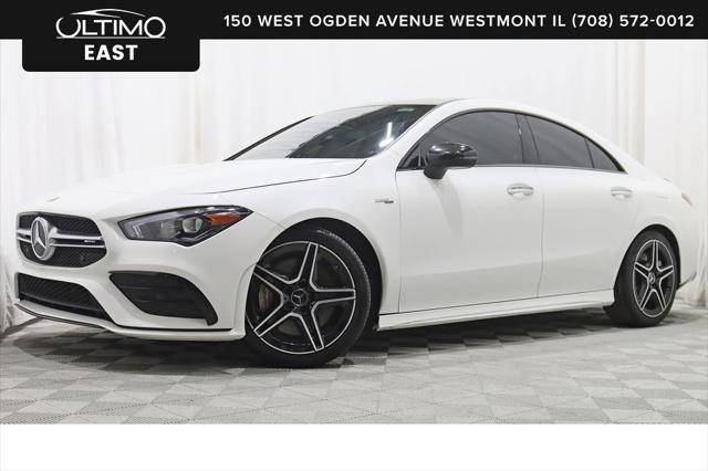 used 2022 Mercedes-Benz AMG CLA 35 car, priced at $35,980