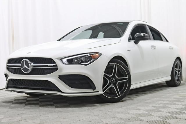 used 2022 Mercedes-Benz AMG CLA 35 car, priced at $35,980