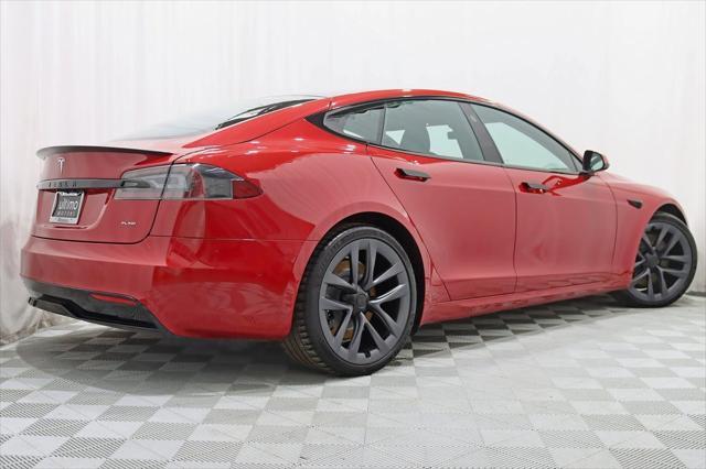 used 2021 Tesla Model S car, priced at $61,980