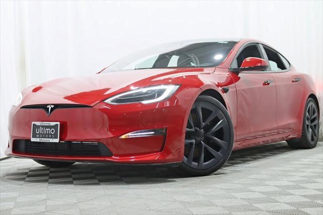 used 2021 Tesla Model S car, priced at $61,980