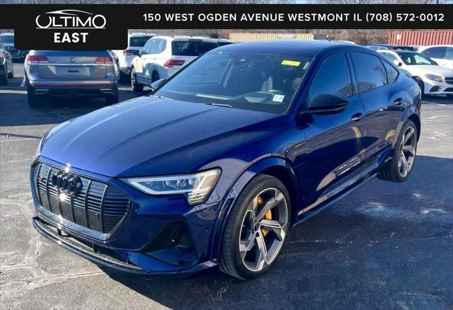 used 2022 Audi e-tron S car, priced at $44,800