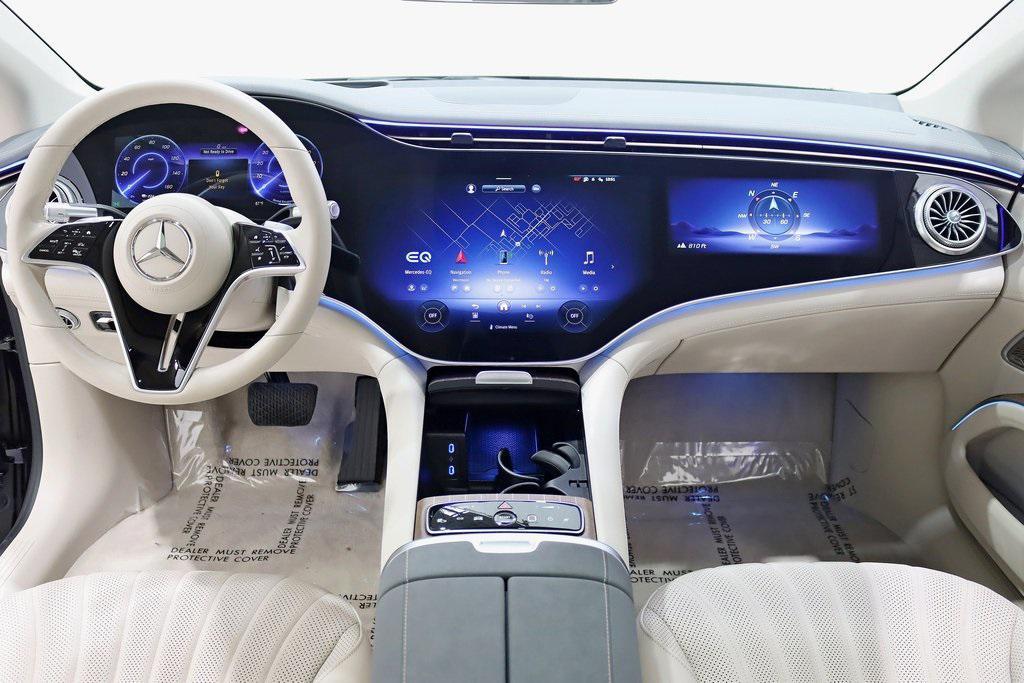 used 2022 Mercedes-Benz EQS 580 car, priced at $51,800