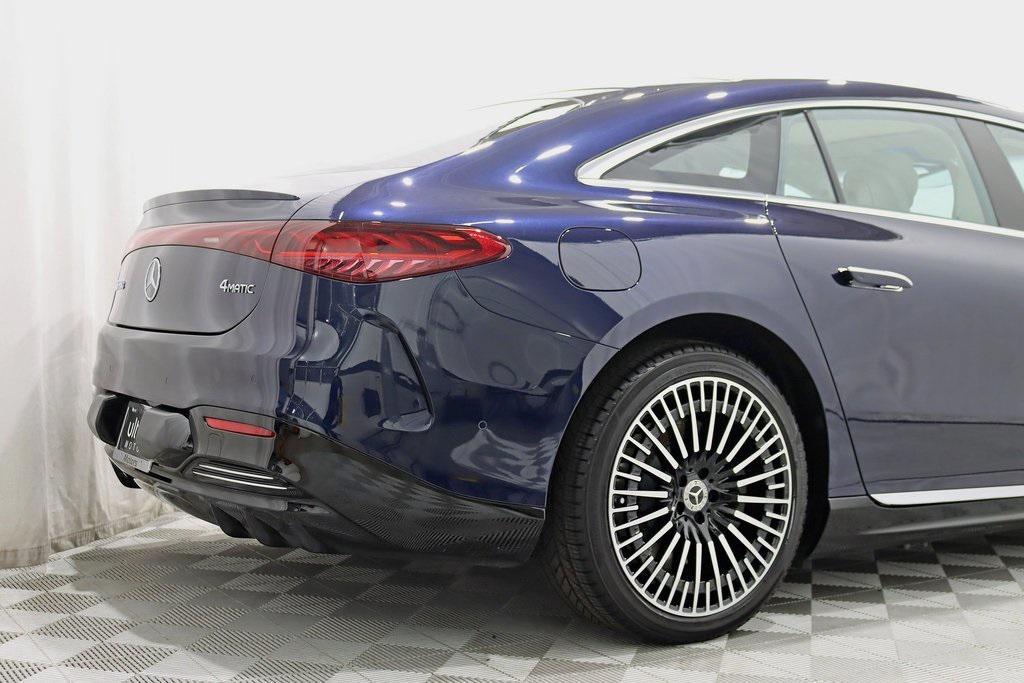 used 2022 Mercedes-Benz EQS 580 car, priced at $51,800