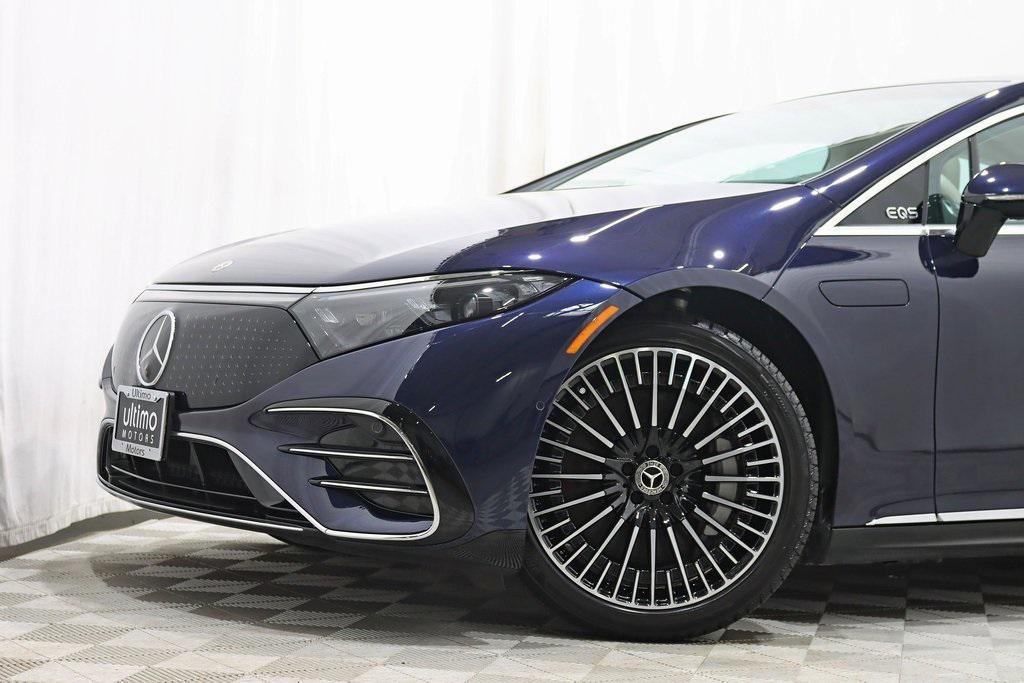 used 2022 Mercedes-Benz EQS 580 car, priced at $51,800