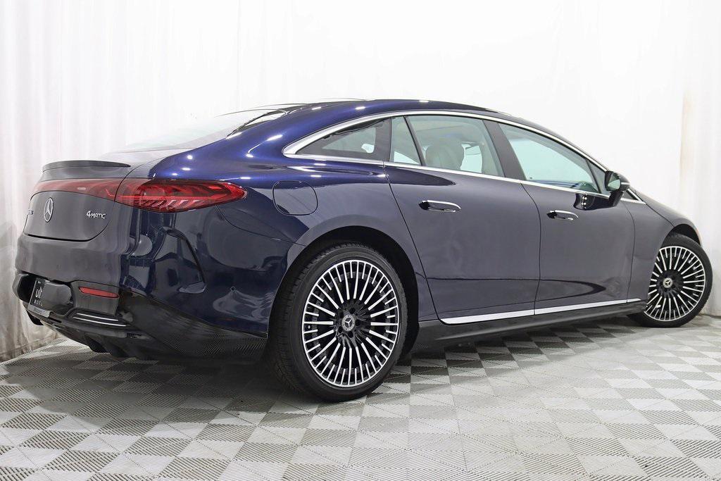 used 2022 Mercedes-Benz EQS 580 car, priced at $51,800